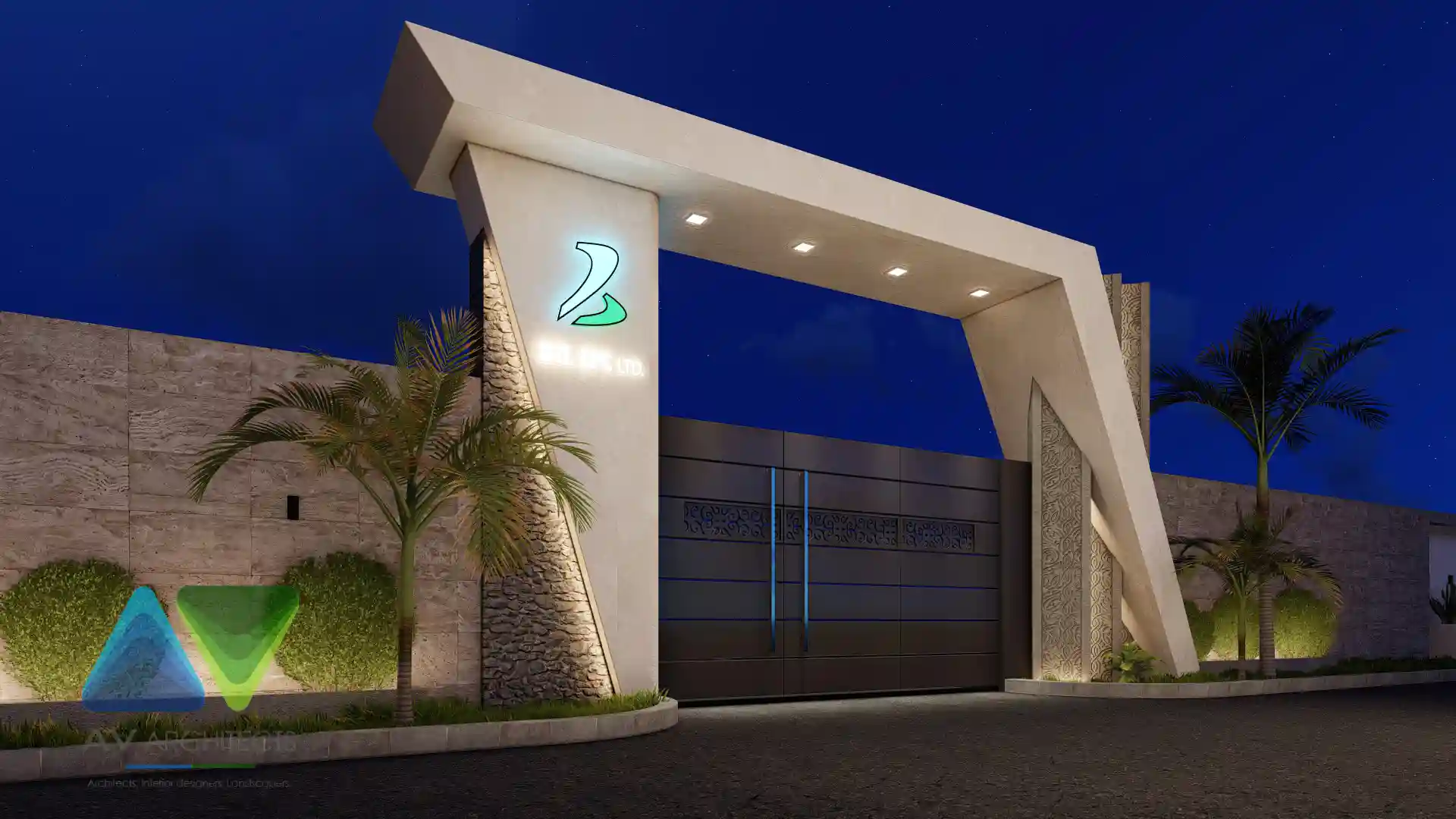 BTLEPC Entrance Gate commercial Interior Project